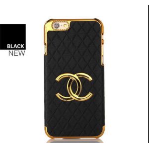 Luxury CC leather PC hard Case Cover For iPhone 4 5s 6s plus SAMSUNG galaxy S6