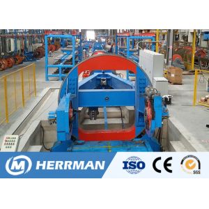 Drum Twister Type HV Cable Armouring Machine 130 Max Cabling OD Energy Efficient