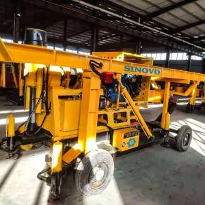 XYT-280 280m Depth 60-380mm Diameter Trailer Drilling Rig
