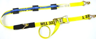 Oem Car Lashing Straps , Car Tie Down Ratchet Straps En12195 2 Standard Tuv Gs