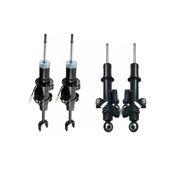 4Pcs Front Rear Shock Absorber 37126796859 37126796860 Electric Control Fit BMW