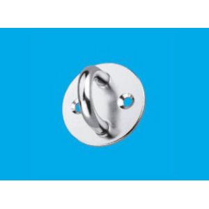 Stainless Steel round Plate with Stainless Steel Screws FREE