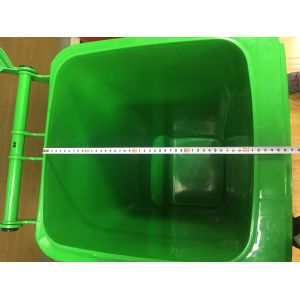 big size plastic dustbin garbage container recycle bin with 2 wheels recycling