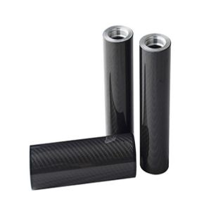 Lightweight Guide Carbon Fiber Roller Bopp Line Rubber Nip Roller