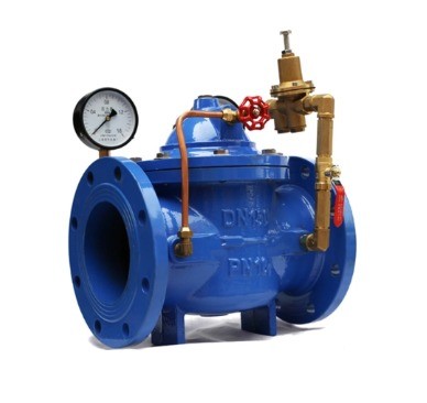 Water Control Emergency Open Pressure Sustaining Pressure Relief Valve Ductile