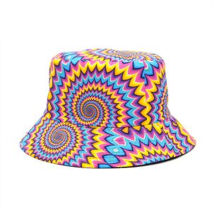 Fashion Women Men Fisherman Bucket Hat 60cm Round Brim