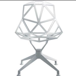 Treated Aluminum Magis Modern Classic Office Chair One With 4 Star Base