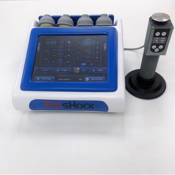 Touch Screen ESWT Electromagnetic Shockwave Therapy Machine For Physiotherapy /