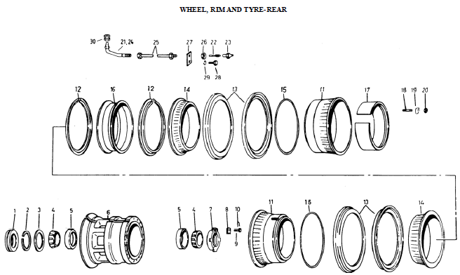 Terex TR50 heavy duty truck wheel seal 09006821