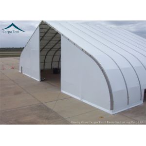 Fabric Covered Buildings Durable Aircraft Hangar With Heavy Duty Materials