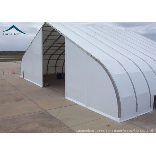 Spacious Water Proof Aircraft Hangar Outdoor Warehouse Canopy Tent With Aluminium