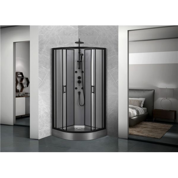 Buy Bathroom Shower Cabins Black  Acrylic ABS Tray at wholesale prices
