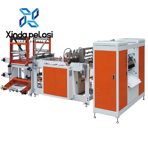 Disposable PLA Biodegradable Corn Starch Trash Bag Making Machine 380V