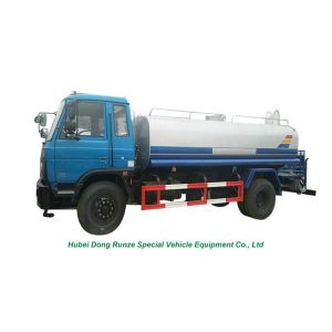 15000L Stainless Steel Potable Water Tank Truck With Water Pump Sprinkler For