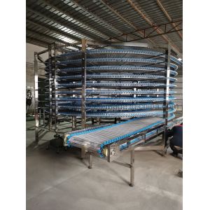Food Spiral Cooling Tower Used in Bread Production Line