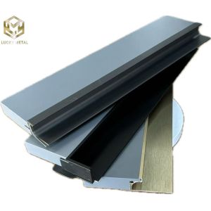 Durable 5mm Screw Hole Aluminium Cabinet Handles IP54 Water Resistance