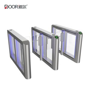 304Stainles Steel Speed Gate Turnstile Crow Control Anti-Fingerprint LED