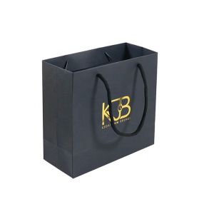 China Recyclable Hot Stamping SBS Board Gift Bags With Handles on sale