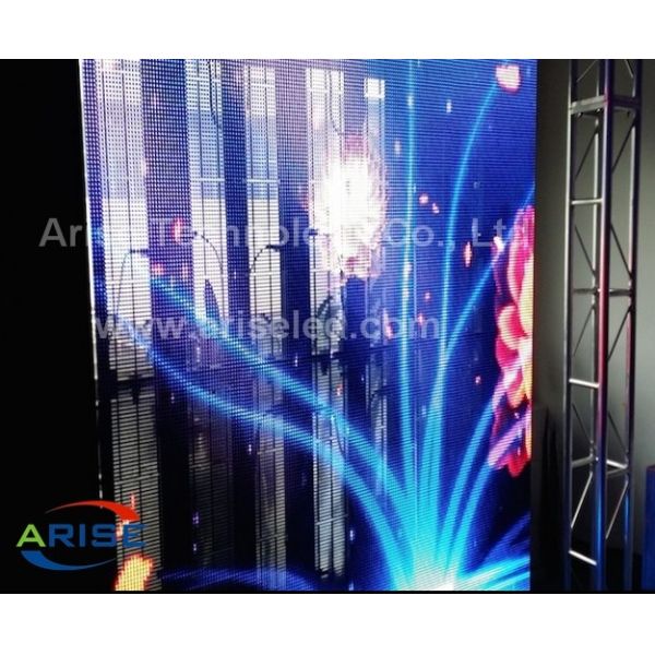 SMD LED mesh & dance floor Curtain LED Display P4.81mm P5.68mm P6.944mm P7.8mm P12.5mm ari