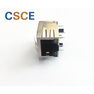 100Base-T 8P8C RJ45 Ethernet Connector With Transformer
