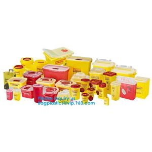 Biohazard Plastic Sharps Container,Hospital Biohazard Medical Needle Disposable