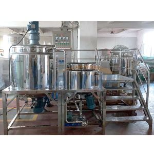 Buy cheap 3 Layers Lotion Homogenizer Emulsifier Mixer With Circulation System from wholesalers