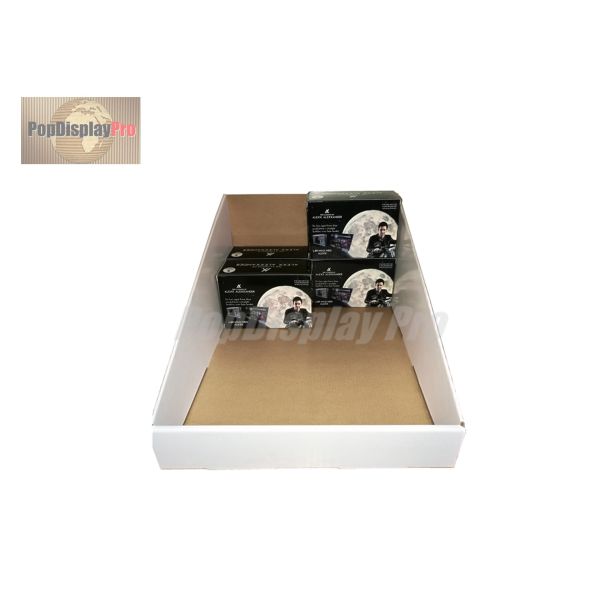 Plain Table Top Paper PDQ Tray Display Simple Structure For Motor Cycle