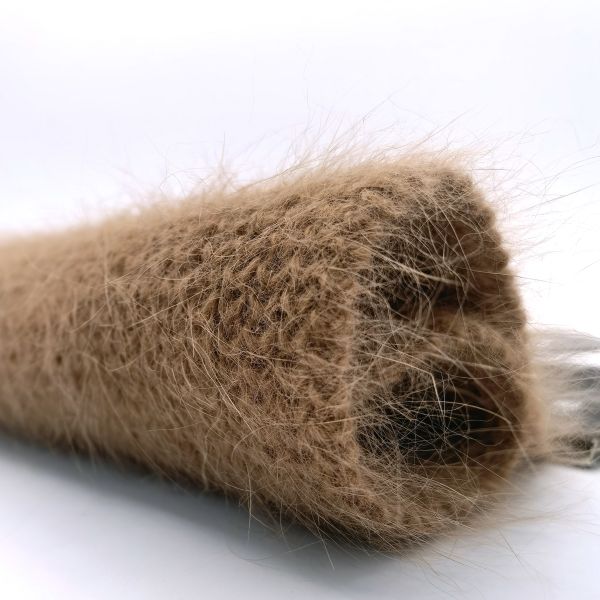 Warm 14S 70% Fluffy Angora Brushed Yarn Fibers 30 Nylon Hand Machine Knitting