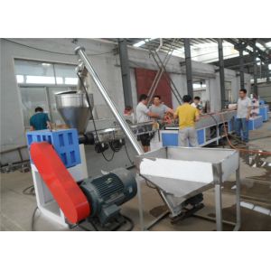 PVC Foaming Wood Plastic Profile Extrusion Line 55kw 380V 50HZ
