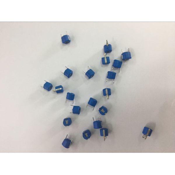 5pF 100V Ceramic Trimmer Capacitor Blue For Crystal Filter