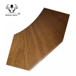 Eco Friendly TPE / ABS Cork Wooden Yoga Wheel Label Logo With High Density