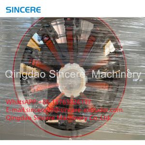 Single Screw Casing Hollow PVC Connection Pipe Manufacturing Making Machine