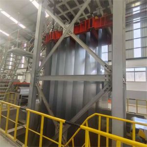 China Gas Heating Aluminum Coil Coating Line Single or Double Mandrel Uncoiling Method on sale