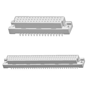 WCON 90°DIP PBT Female Din 41612 Connector 30mΩ Max Board end connector for PCB