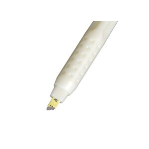 White Microblading Disposable Eyebrow Pen For Training / Permanent Makeup