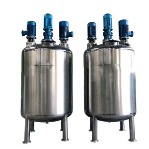 High Speed Vacuum Emulsifier 2800rpm Emulsifying Tank Electric Heating