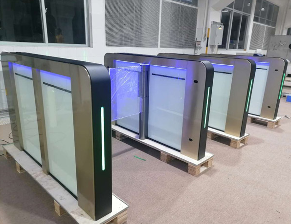 Elegent Speed Gate Entrance Access Control IC Card Face Device