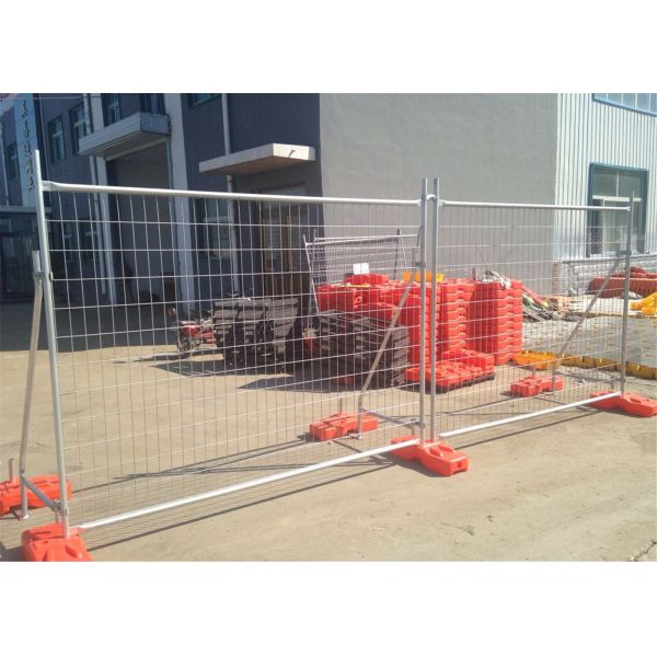 HDPE Design Galvanized Metal Fencing Panels / Galvanized Temporary Fencing