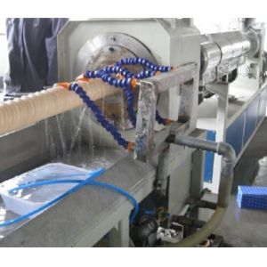 China 20Mm Single Wall Garden Hose Plastic Pipe Extrusion Line With 1 Year Warranty on sale
