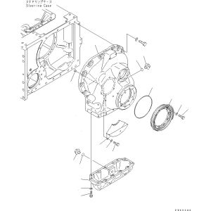 134-27-00122 134-27-00121 134-27-00120 For Komatsu Bulldozer D61EX-12 D61E-12