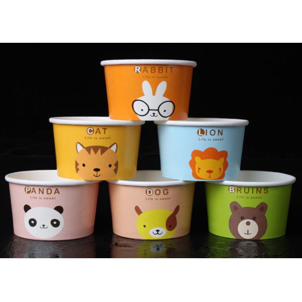 Buy One Scoop Cold  Ice Cream Cups With Our Logo at wholesale prices