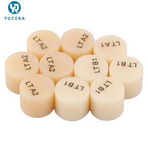 CADCAM Lab Translucent Zirconia Blocks Lithium Disilicate Press Ingots