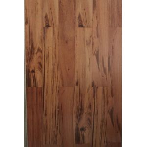 Quality natural lacquered Prefinished Tigerwood Engineered wood flooring for sale