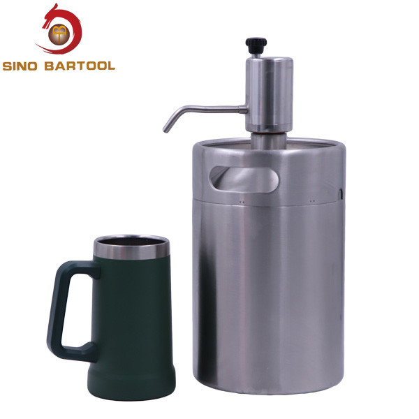 Buy FDA Mini 130l Home Beer Keg Dispenser , Pressurized Mini Keg at wholesale prices