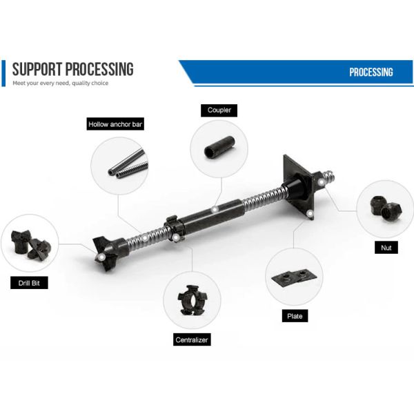 Carbon / Alloy Steel Anchor Rod Bar 2-10MM Non Oiled High Performance