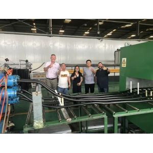 Quality 75mm Screw Diameter Pre Insulated Pipe Jacket Production Line for sale