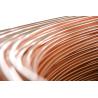 Steel Copper Coated Tube , Welded Bundy Pipe 6.35mm X 0.65 mm for sale