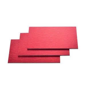 Quality 10 Years Warranty 3mm Thick Brushed-Cladding Composite Panel for sale