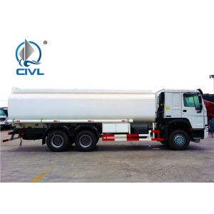 China 180HP 6 x 4 Driving 25 M3 Tank Oil Tanker Trailer of Sinotruck Howo Fuel tanker truck on sale