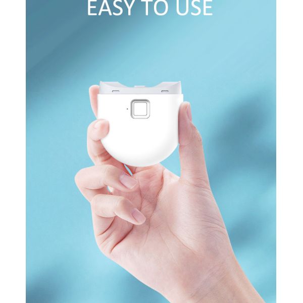 Electric Rechargeable Toes Finger Nail File Manicure Cutter Automatic Adult Kid Infants Baby Nail Trimmer With Led Light